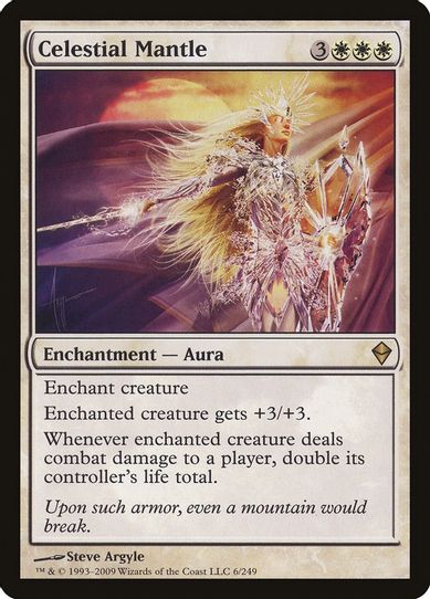 Celestial Mantle (6) [Zendikar]