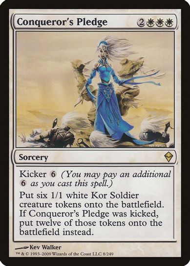 Conqueror's Pledge (8) [Zendikar]