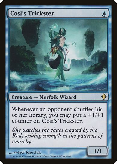 Cosi's Trickster (45) [Zendikar]