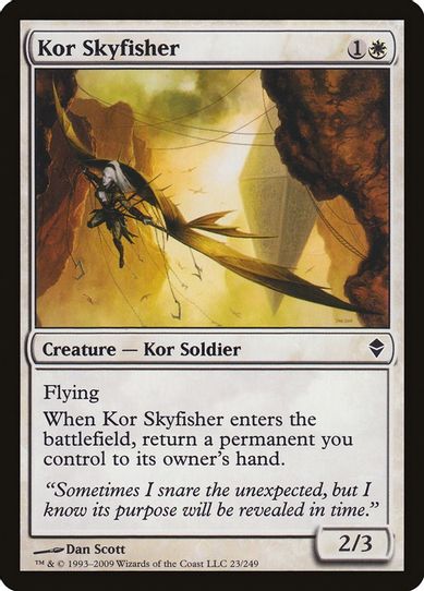 Kor Skyfisher (23) [Zendikar]