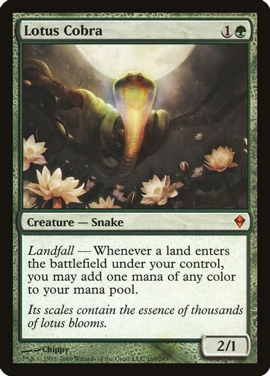 Lotus Cobra (168) [Zendikar]
