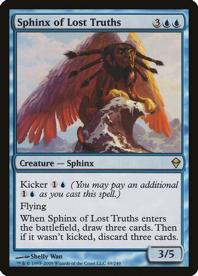 Sphinx of Lost Truths (69) [Zendikar]