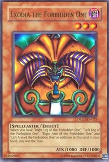 Exodia the Forbidden One (DLG1-EN022) [Dark Legends]