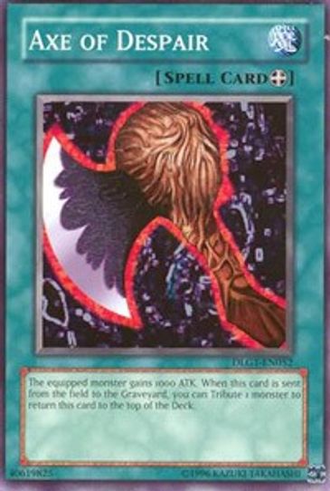 Axe of Despair (DLG1-EN052) [Dark Legends]
