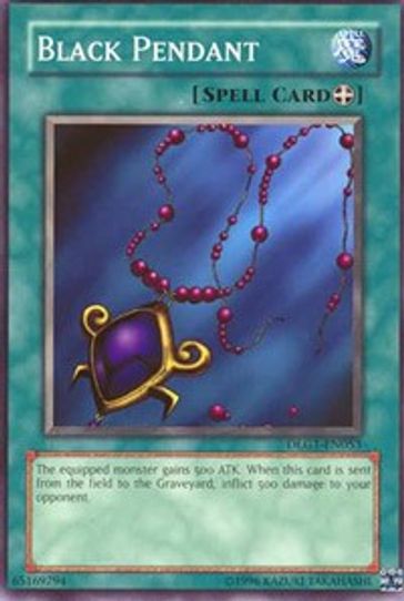 Black Pendant (DLG1-EN053) [Dark Legends]