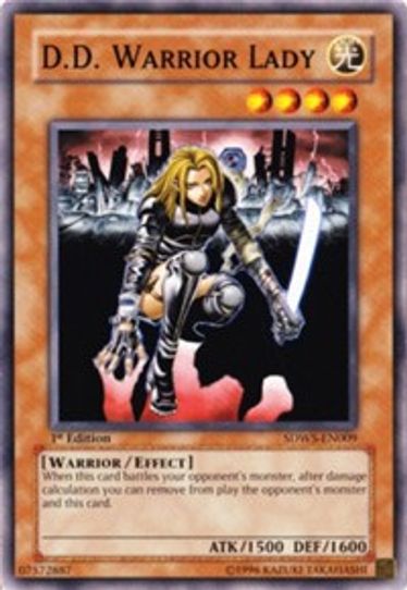 D.D. Warrior Lady (SDWS-EN009) [Structure Deck: Warriors' Strike]