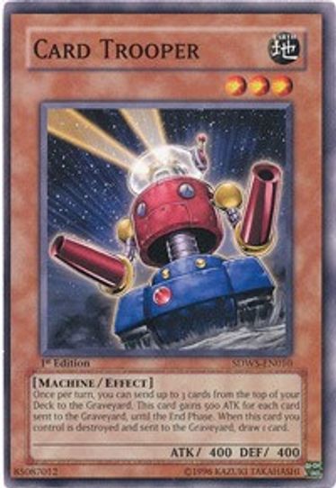 Card Trooper (SDWS-EN010) [Structure Deck: Warriors' Strike]