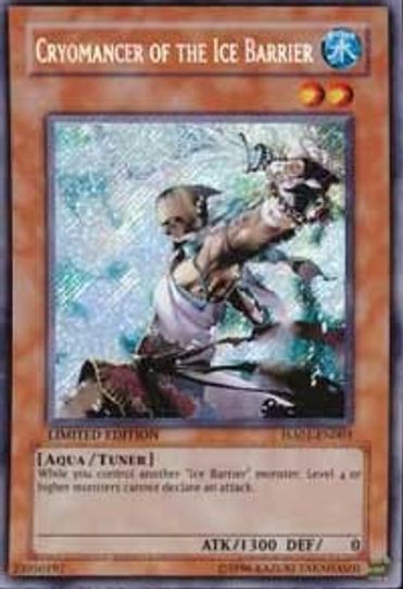 Cryomancer of the Ice Barrier (HA01-EN003) [Hidden Arsenal]