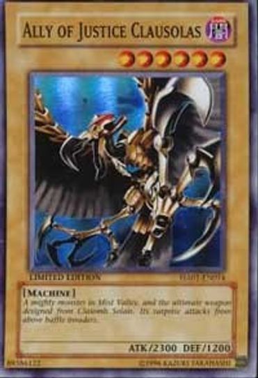 Ally of Justice Clausolas (HA01-EN014) [Hidden Arsenal]