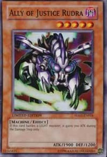 Ally of Justice Rudra (HA01-EN016) [Hidden Arsenal]