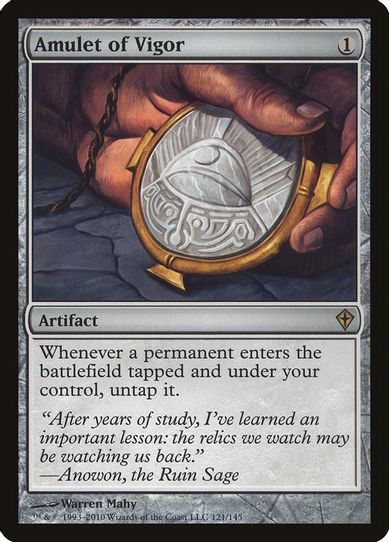 Amulet of Vigor (121) [Worldwake]