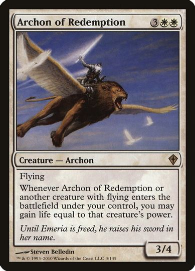 Archon of Redemption (3) [Worldwake]