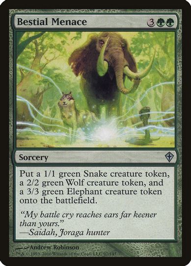 Bestial Menace (97) [Worldwake]