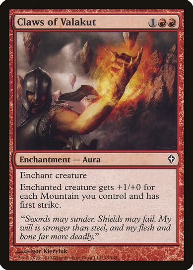 Claws of Valakut (75) [Worldwake]