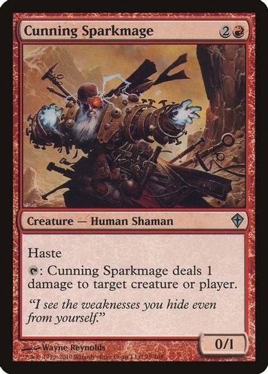 Cunning Sparkmage (79) [Worldwake]
