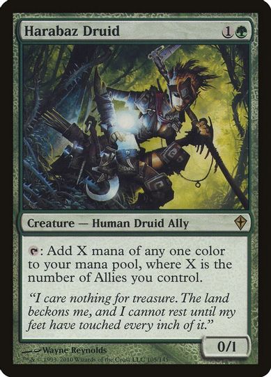 Harabaz Druid (105) [Worldwake]