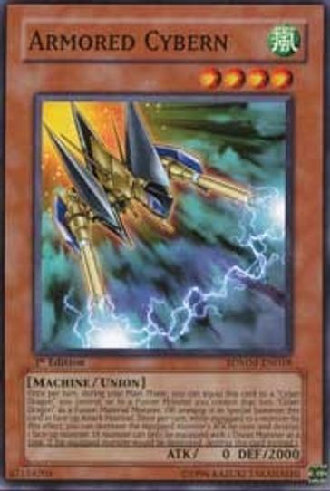 Armored Cybern (SDMM-EN018) [Structure Deck: Machina Mayhem]