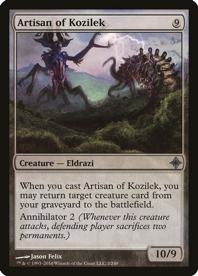Artisan of Kozilek (2) [Rise of the Eldrazi]