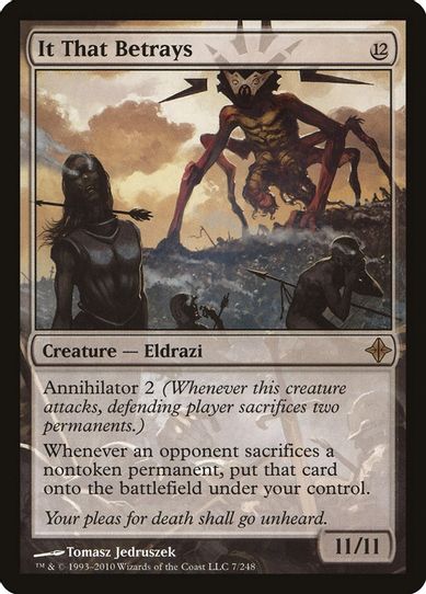 It That Betrays (7) [Rise of the Eldrazi]
