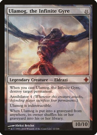 Ulamog, the Infinite Gyre (12) [Rise of the Eldrazi]