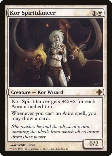 Kor Spiritdancer (31) [Rise of the Eldrazi]