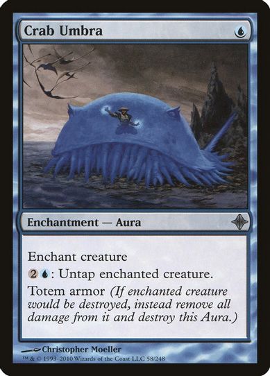 Crab Umbra (58) [Rise of the Eldrazi]