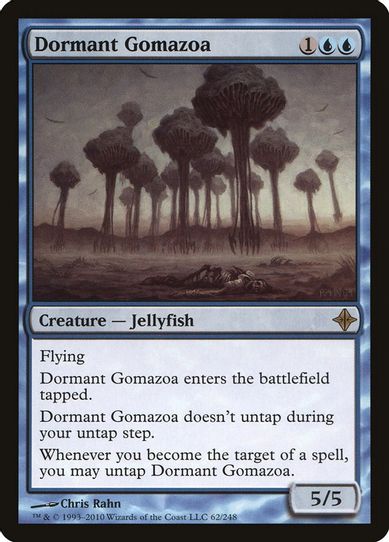 Dormant Gomazoa (62) [Rise of the Eldrazi]