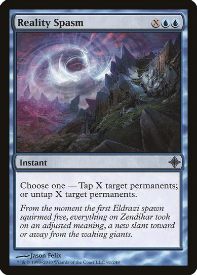 Reality Spasm (81) [Rise of the Eldrazi]