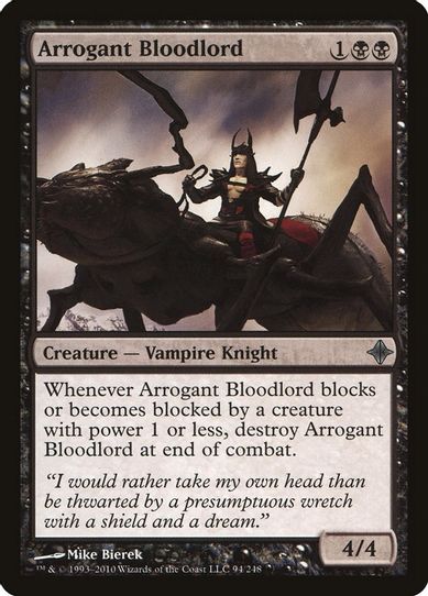 Arrogant Bloodlord (94) [Rise of the Eldrazi]