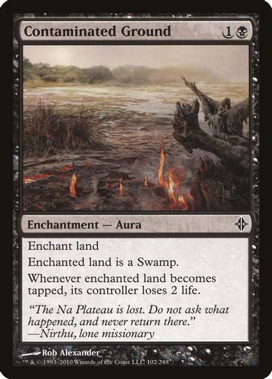 Contaminated Ground (102) [Rise of the Eldrazi]