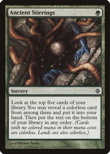 Ancient Stirrings (174) [Rise of the Eldrazi]