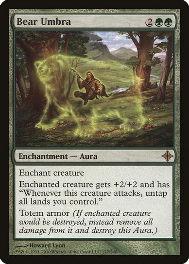 Bear Umbra (177) [Rise of the Eldrazi]