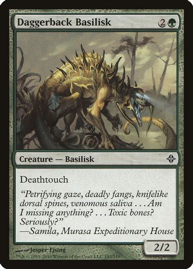 Daggerback Basilisk (182) [Rise of the Eldrazi]