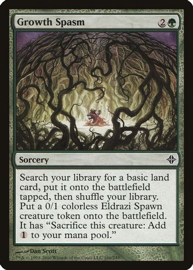 Growth Spasm (186) [Rise of the Eldrazi]