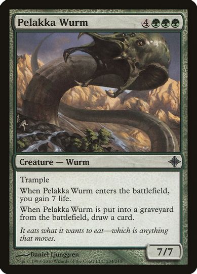 Pelakka Wurm (204) [Rise of the Eldrazi]