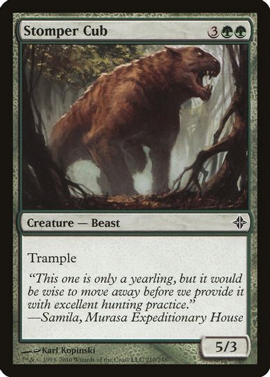 Stomper Cub (210) [Rise of the Eldrazi]