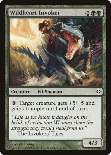 Wildheart Invoker (213) [Rise of the Eldrazi]