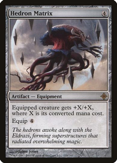 Hedron Matrix (218) [Rise of the Eldrazi]
