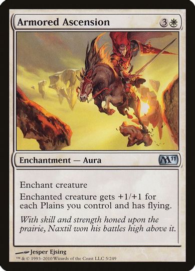 Armored Ascension (5) [Magic 2011 (M11)]