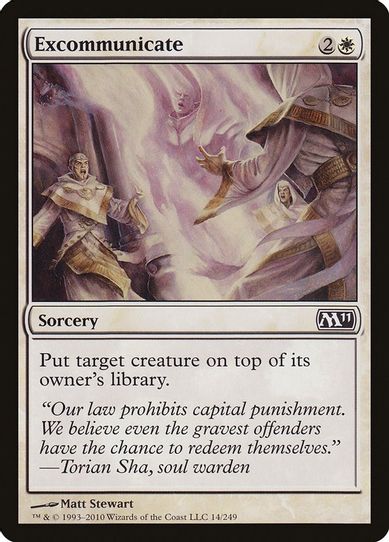 Excommunicate [Magic 2011 (M11)]