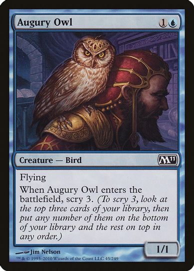 Augury Owl (45) [Magic 2011 (M11)]