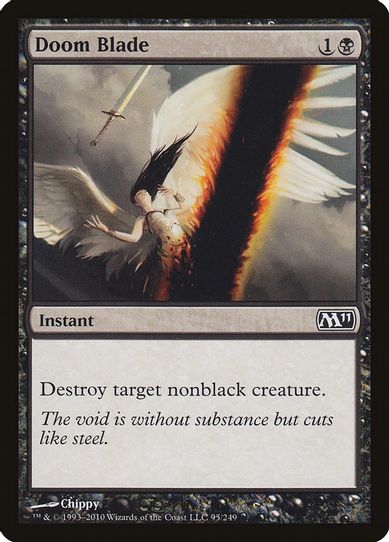Doom Blade (95) [Magic 2011 (M11)]