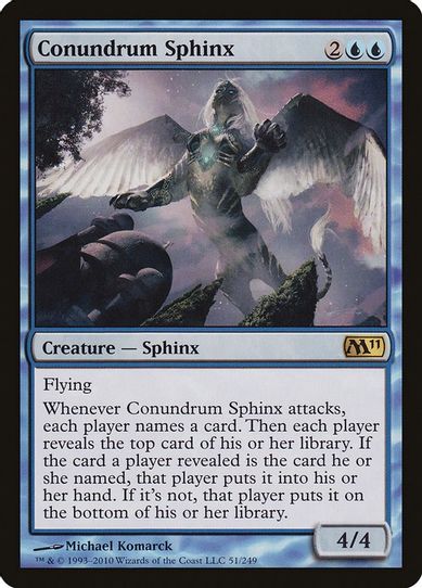 Conundrum Sphinx [Magic 2011 (M11)]