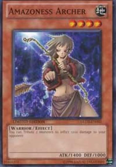 Amazoness Archer (GLD3-EN003) [Gold Series 3]