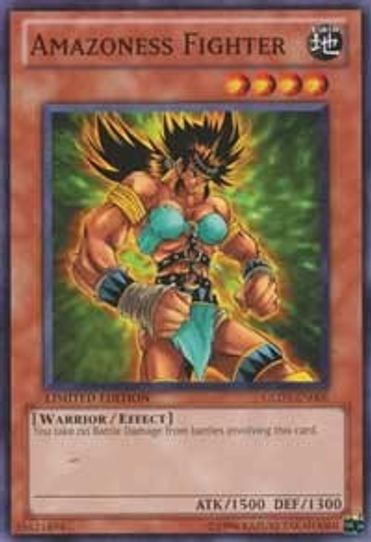 Amazoness Fighter (GLD3-EN005) [Gold Series 3]