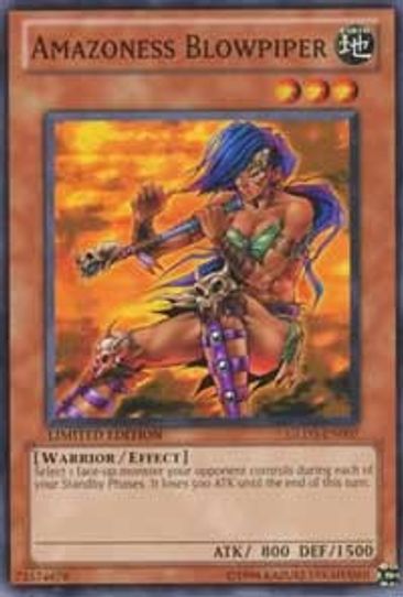 Amazoness Blowpiper (GLD3-EN007) [Gold Series 3]