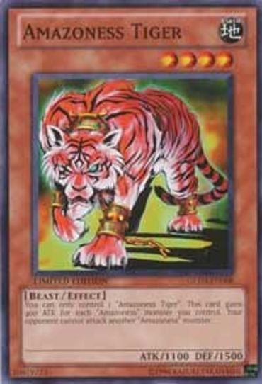 Amazoness Tiger (GLD3-EN008) [Gold Series 3]