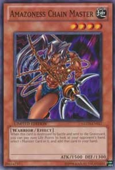 Amazoness Chain Master (GLD3-EN017) [Gold Series 3]