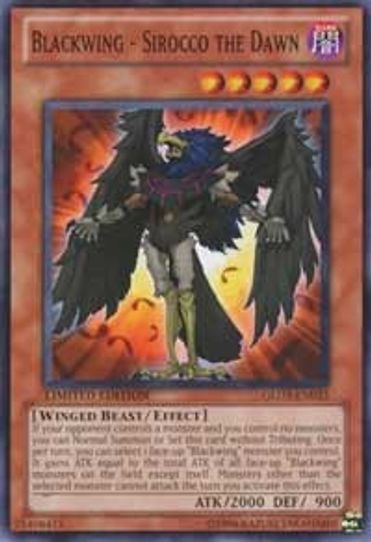 Blackwing - Sirocco the Dawn (GLD3-EN023) [Gold Series 3]