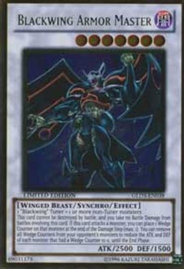Blackwing Armor Master (GLD3-EN038) [Gold Series 3]